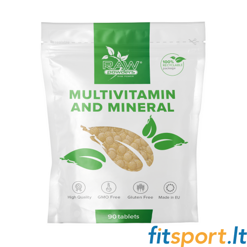 Rohpulver Multivitamine und Mineralien (90 Tabletten) Rohpulver Multivitamine und Mineralien (90 Tabletten)